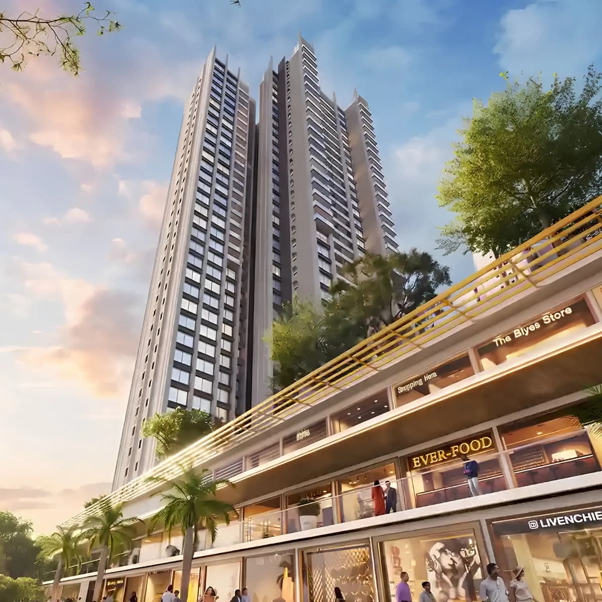 Sunteck Belvedere, 1 BHK, 2 BHK, 3 BHK in Mira Road East, Mumbai, Mumbai